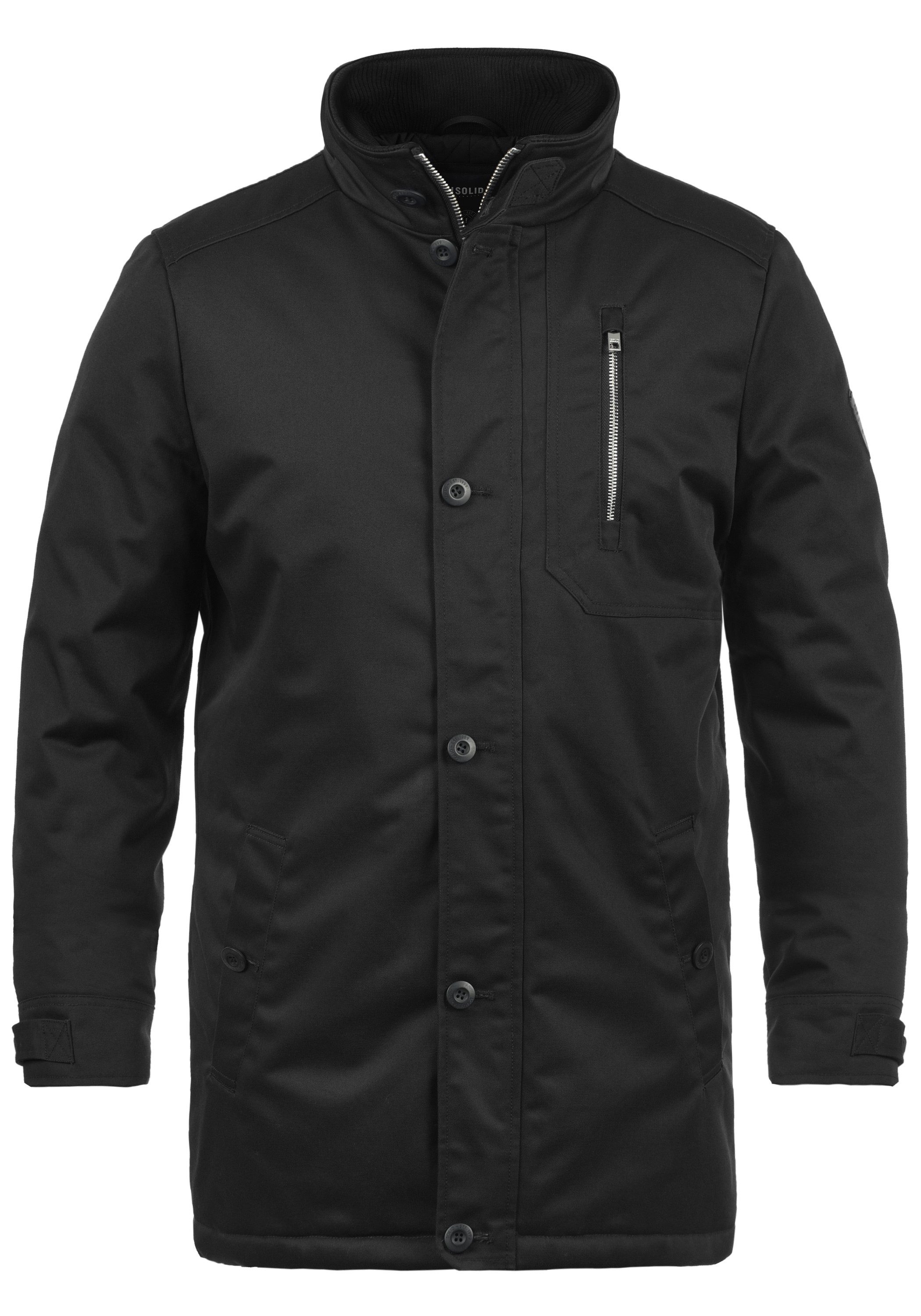 !Solid Langjacke SDWallo lang geschnittene Winterjacke