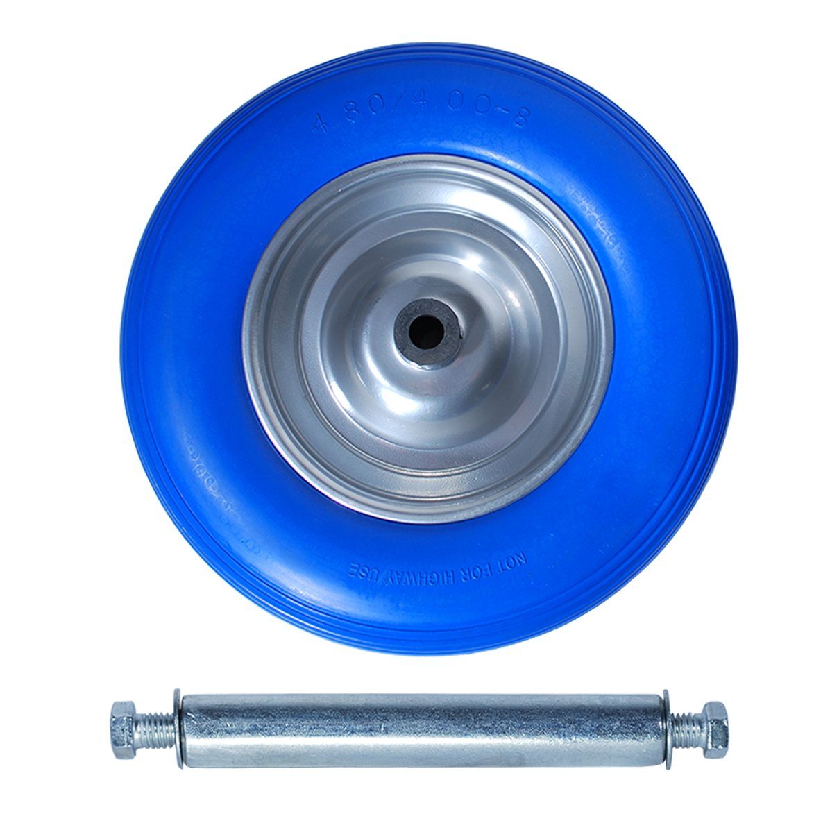 HELO24 Schubkarren-Rad Reifen 4.80/4.00-8 Ersatzrad pannensicher J (1 St)