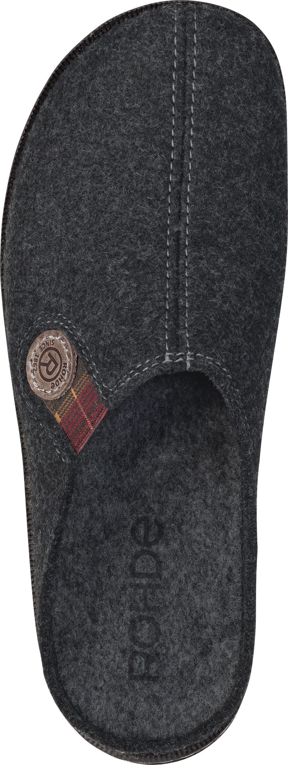 Rohde Filz- Pantolette aus Wollmischung mit leichter, rutschfester Sohle – Bild 4 von 5
