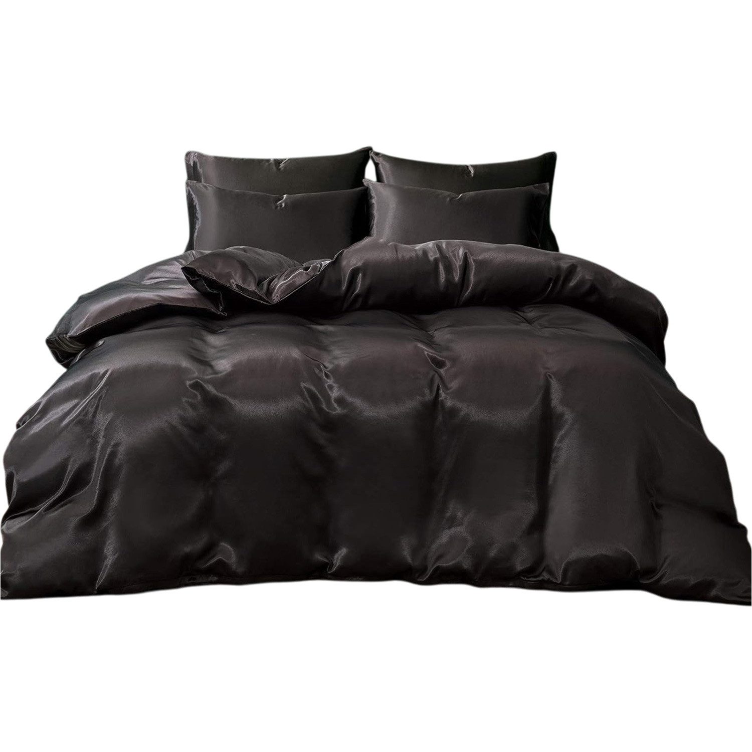 Refttenw Bettwäsche Satin Bettwäsche Set, 3 günstig online kaufen