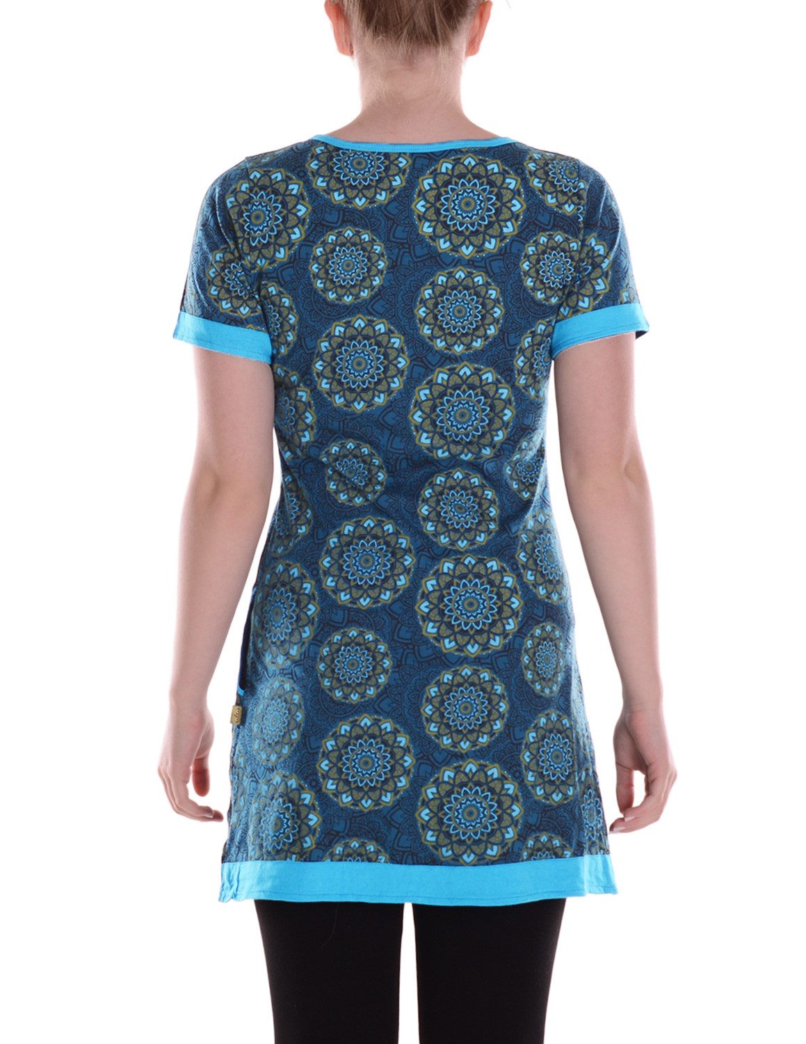 Vishes Minikleid Damen Mini-Kleid Baumwolle geometrisch günstig online kaufen