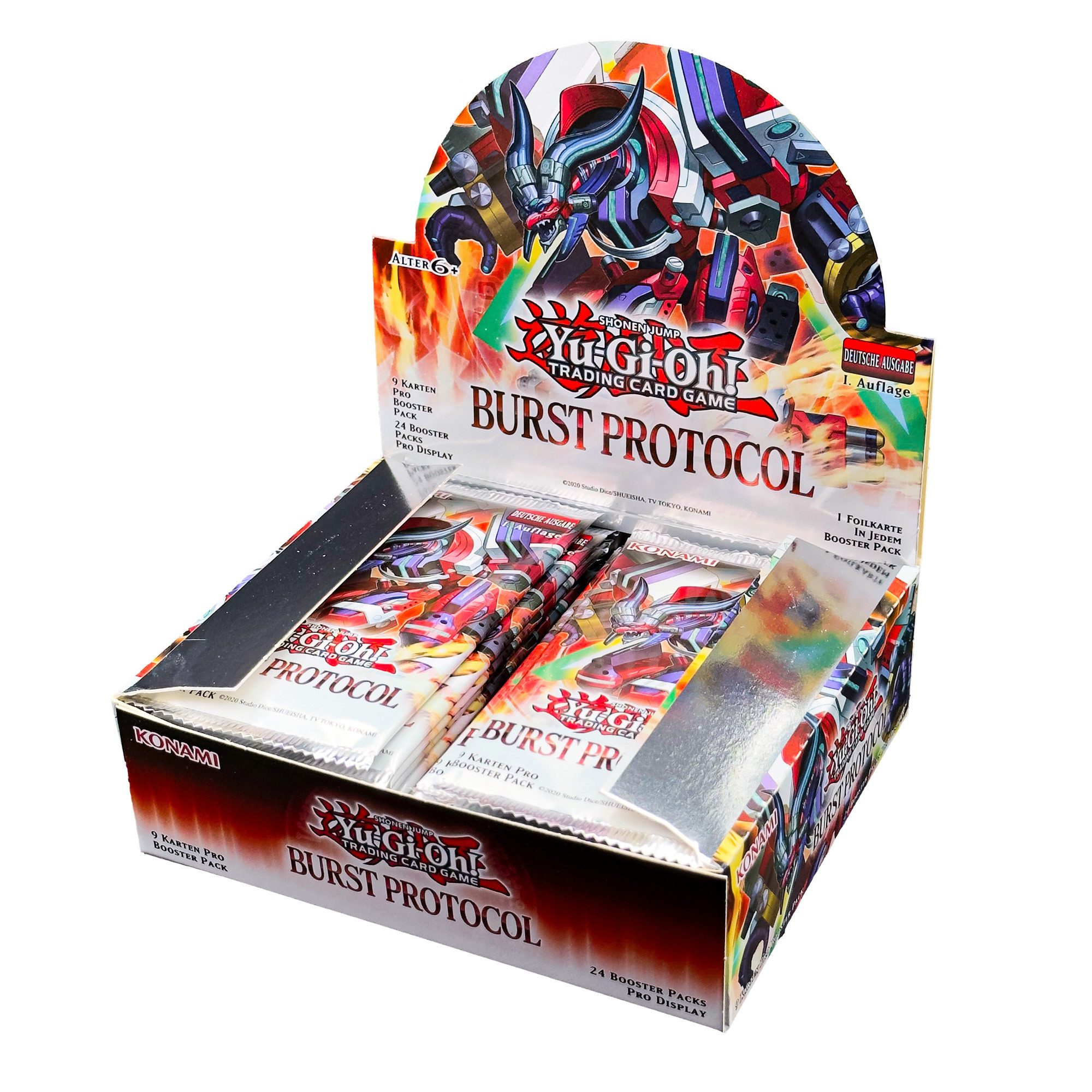 Konami Sammelkarte Yu-Gi-Oh! Burst Protocol - 1 Display - Deustch