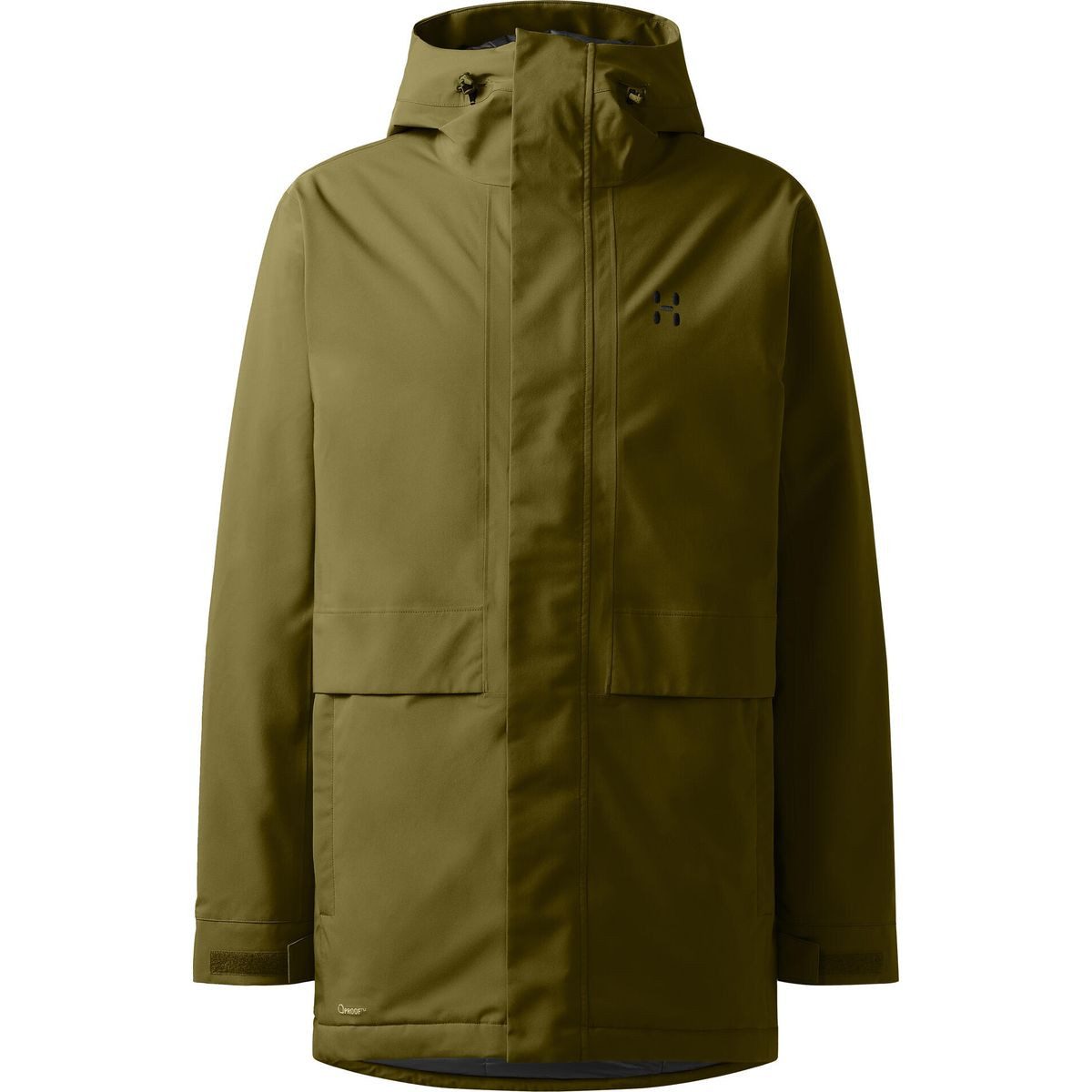 Haglöfs 3-in-1-Funktionsparka Salix Proof Mimic II Parka Men Wetterfester Parka mit recycelter Isolierung, ideal für