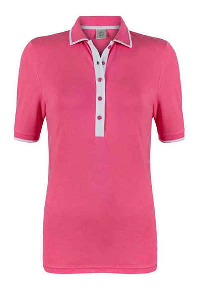 girls golf Trainingspullover girls golf Damen polo 1/2 sleeve FOREVER pink