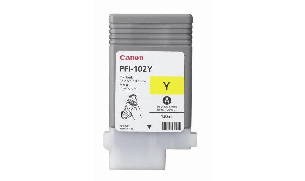 Canon Canon PFI-102Y Druckerpatrone gelb Tintenpatrone