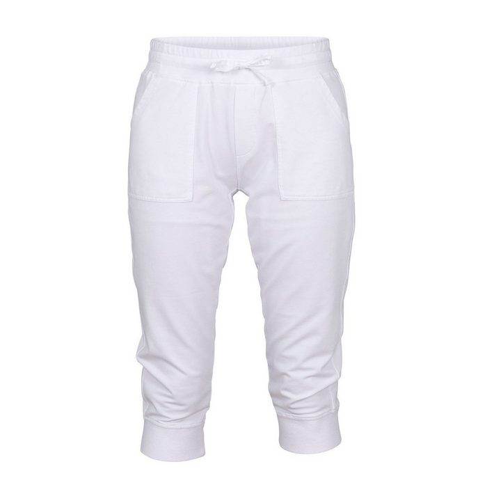 Blue Sportswear Caprihose Bahia Capri Pants 3/4 Hose mit Gummizug aus Baumwolle in Weiß oder Dunkelblau (1-tlg)