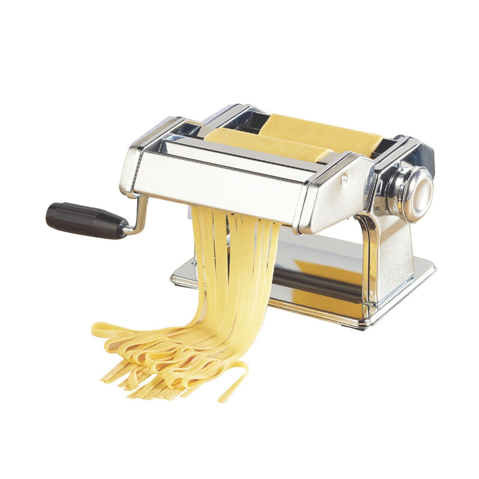 BURI Nudelmaschine Pasta-Maschine aus Edelstahl 20x15x20cm Nudelmaschine Nudelwalze