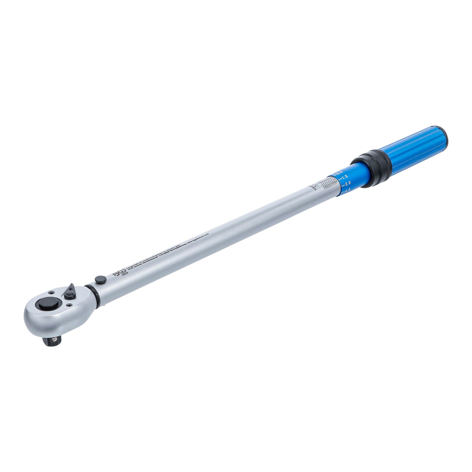 BGS technic Drehmomentschlüssel BGS Drehmomentschlüssel 2829, Abtrieb Außenvierkant 12,5 mm (1/2), 60
