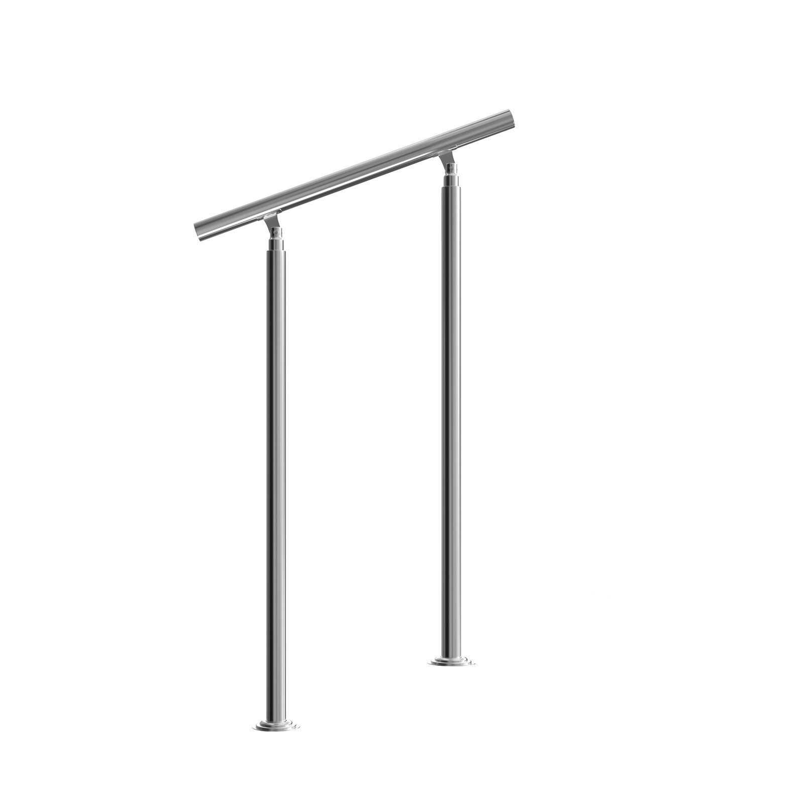monzana Brüstungsgeländer 80 cm, keine, 80 cm Länge, 107.5 cm Höhe