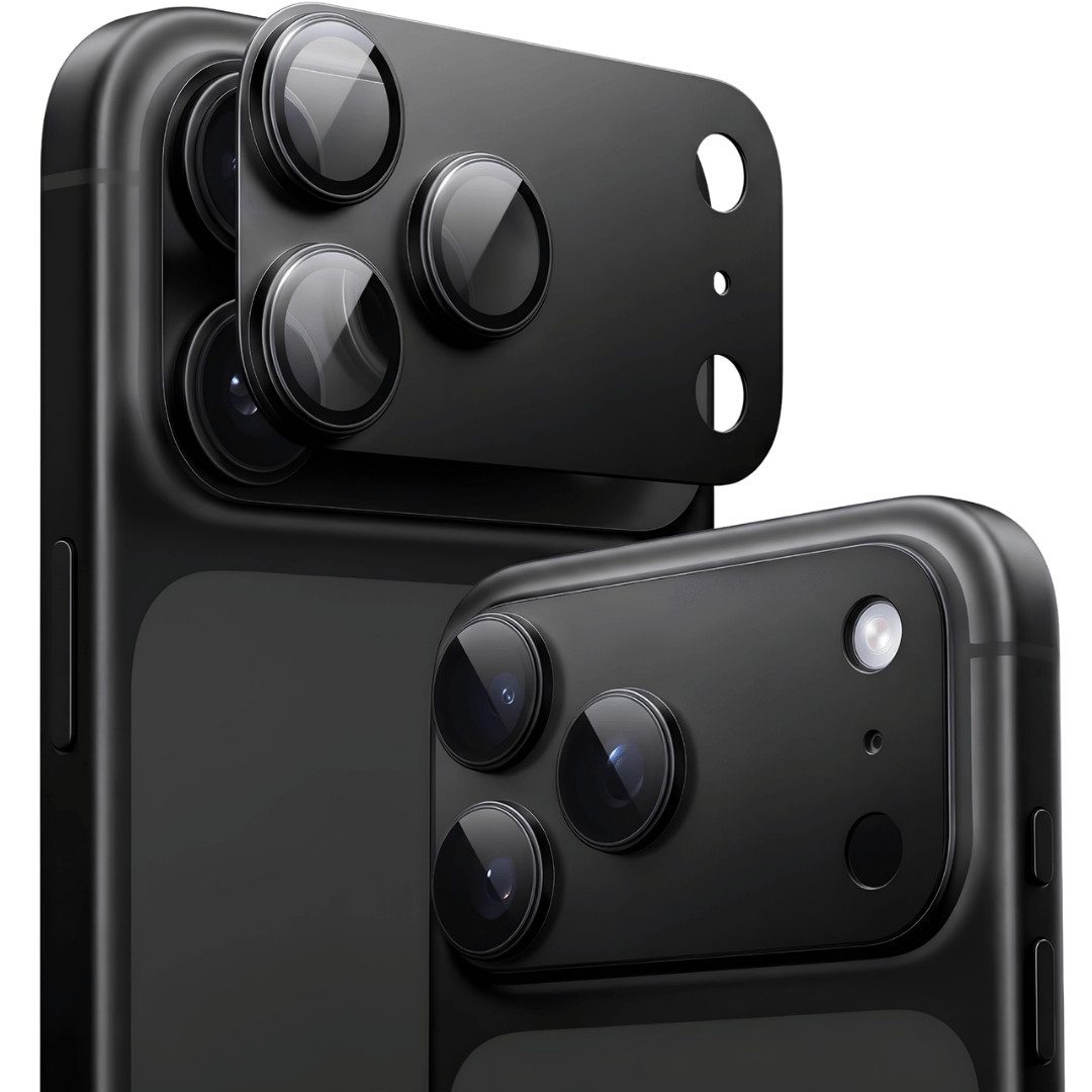 SmartUP Kameraschutzglas für Apple iPhone 18 Pro Titan Metall Kamera Linse Panzerfolie Glas für Apple iPhone 18 Pro, 1 Stück, Rundumschutz, passgenaue Verarbeitung