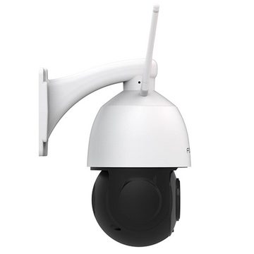 Foscam SD2X 1080P Dual-Band WLAN PTZ Dome Überwachungskamera (Außenbereich, Innenbereich, 18-facher optischer Zoom, 360°-Blickwinkel, Personenerkennung, 2-Wege-Audio, inkl. 64 GB Mikro-SD Karte)