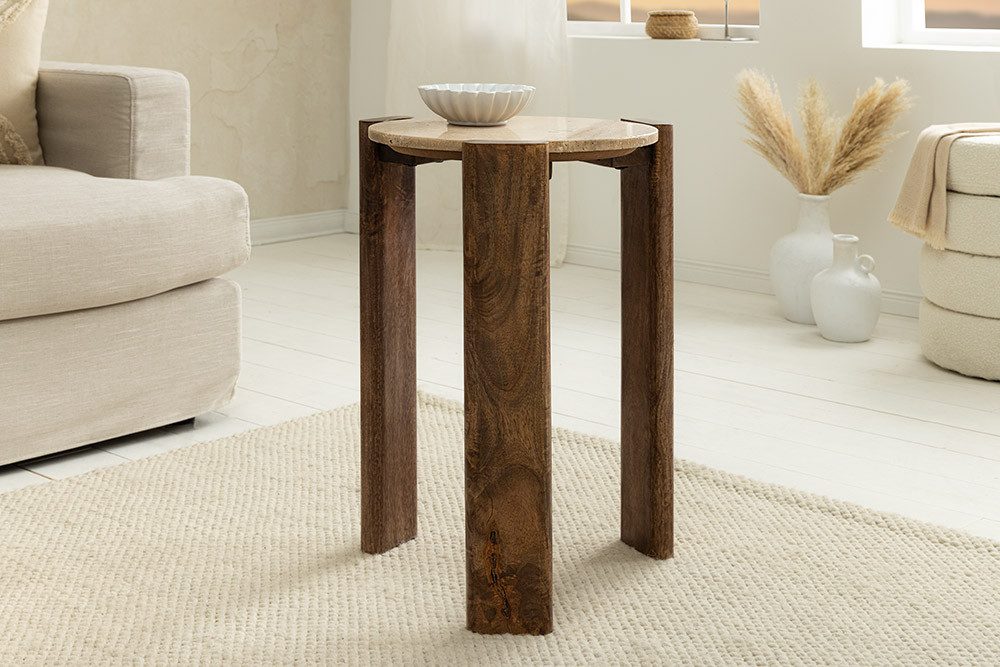 riess-ambiente Beistelltisch GATSBY 60cm braun · günstig online kaufen