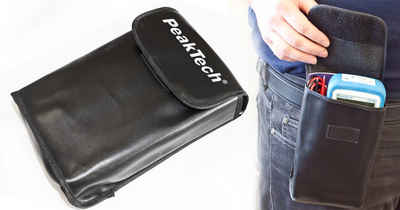PeakTech Werkzeugtasche PeakTech TASCHE 2: Universal-Bereitschaftstasche ~ Kunstleder mit Klettverschluss ~ 125x195x55mm (1-tlg)