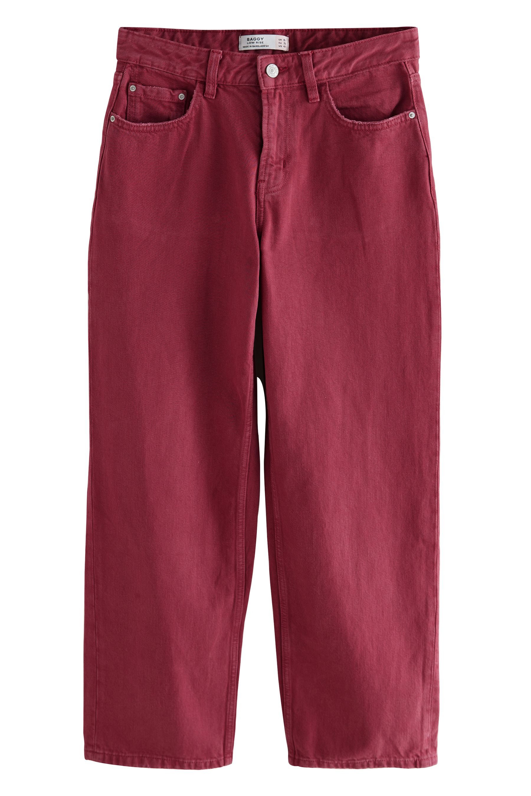 Next Weite Jeans Weite Baggy-Jeans aus 100 % Baumwolle (1-tlg) günstig online kaufen