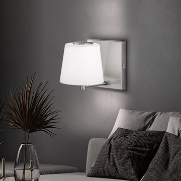 WOFI LED Wandleuchte, LED-Leuchtmittel fest verbaut, Warmweiß, Wandleuchte Wandlampe Touchdimmer Esszimmerleuchte Akku USB Dimmer 3