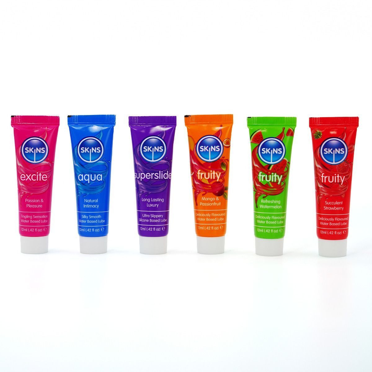 Gleitgel Creative Conceptions - Samples Tubes Vital & Fruity 6 x 12 ml