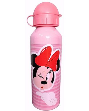 Disney Minnie Mouse Lunchbox Minnie Maus, Kunststoff, (2-tlg), Kinder Set Brotdose + Alu Trinkflasche BPA frei