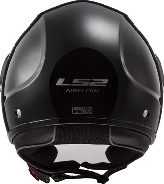 LS2 Motorradhelm LS2 Airflow Schwarz L (59-60 cm)