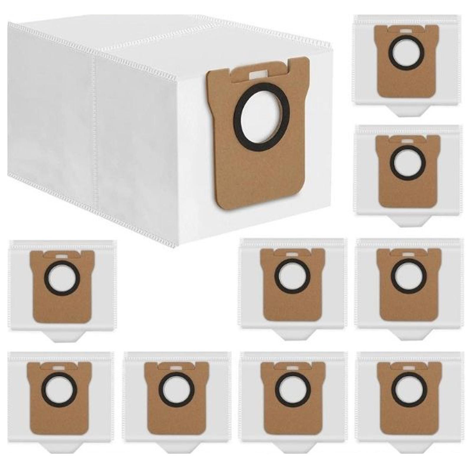 VERCO Staubsaugerbeutel Staubbeutel für Dreame X40 Ultra Complete, passend für Für Dreame, 10 St., Ersatz Staub Beutel für die Absaug Basis Station