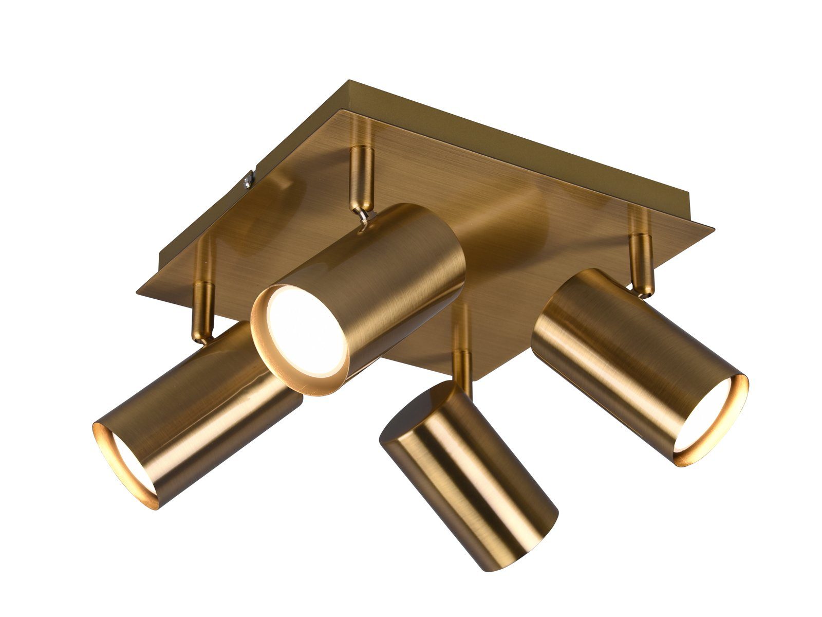 TRIO Leuchten LED Deckenstrahler, Dimmfunktion, LED wechselbar, Warmweiß, k günstig online kaufen