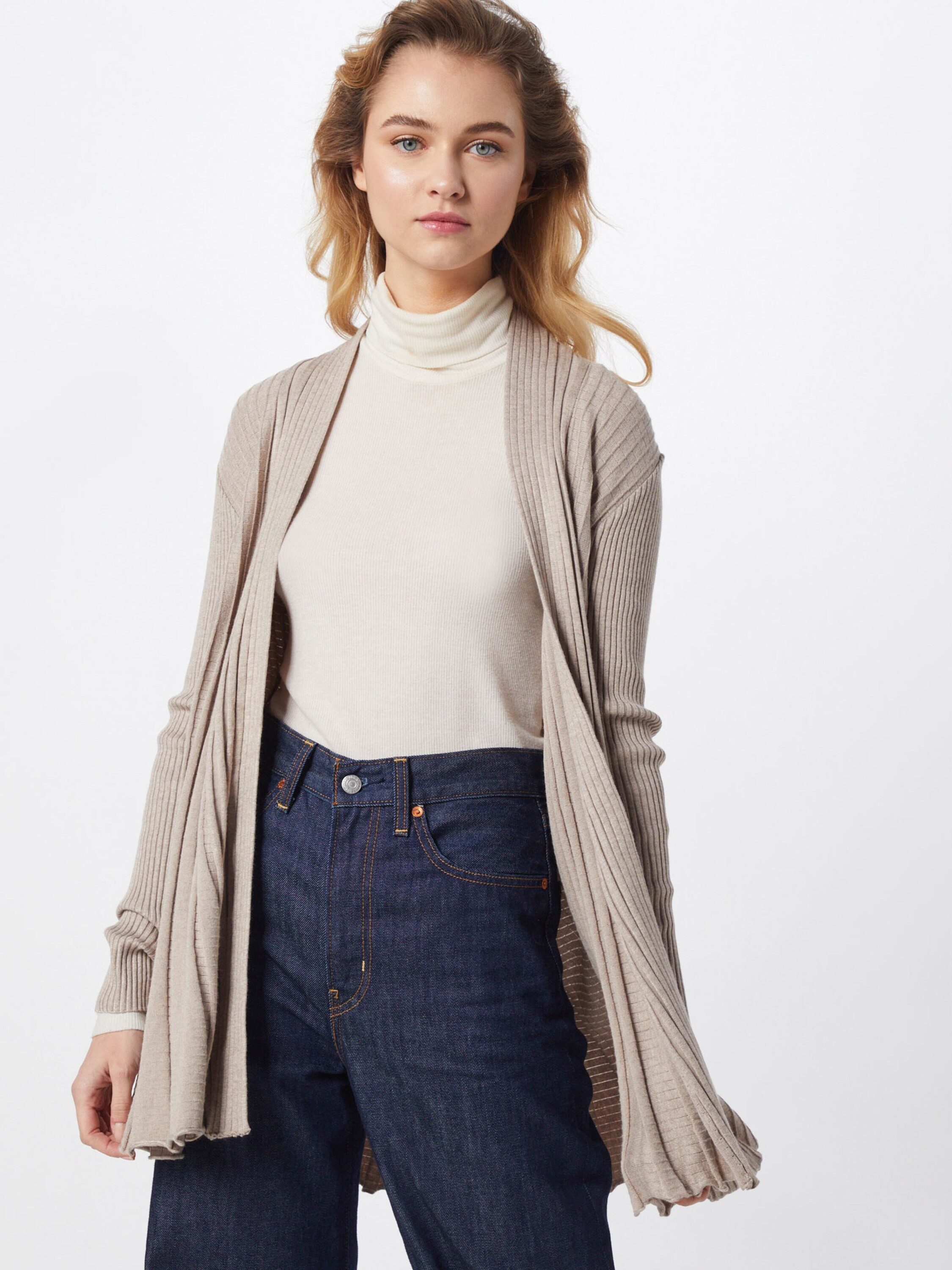 FREEQUENT Strickjacke CLAUDISSE (1-tlg) Plain/ohne Details