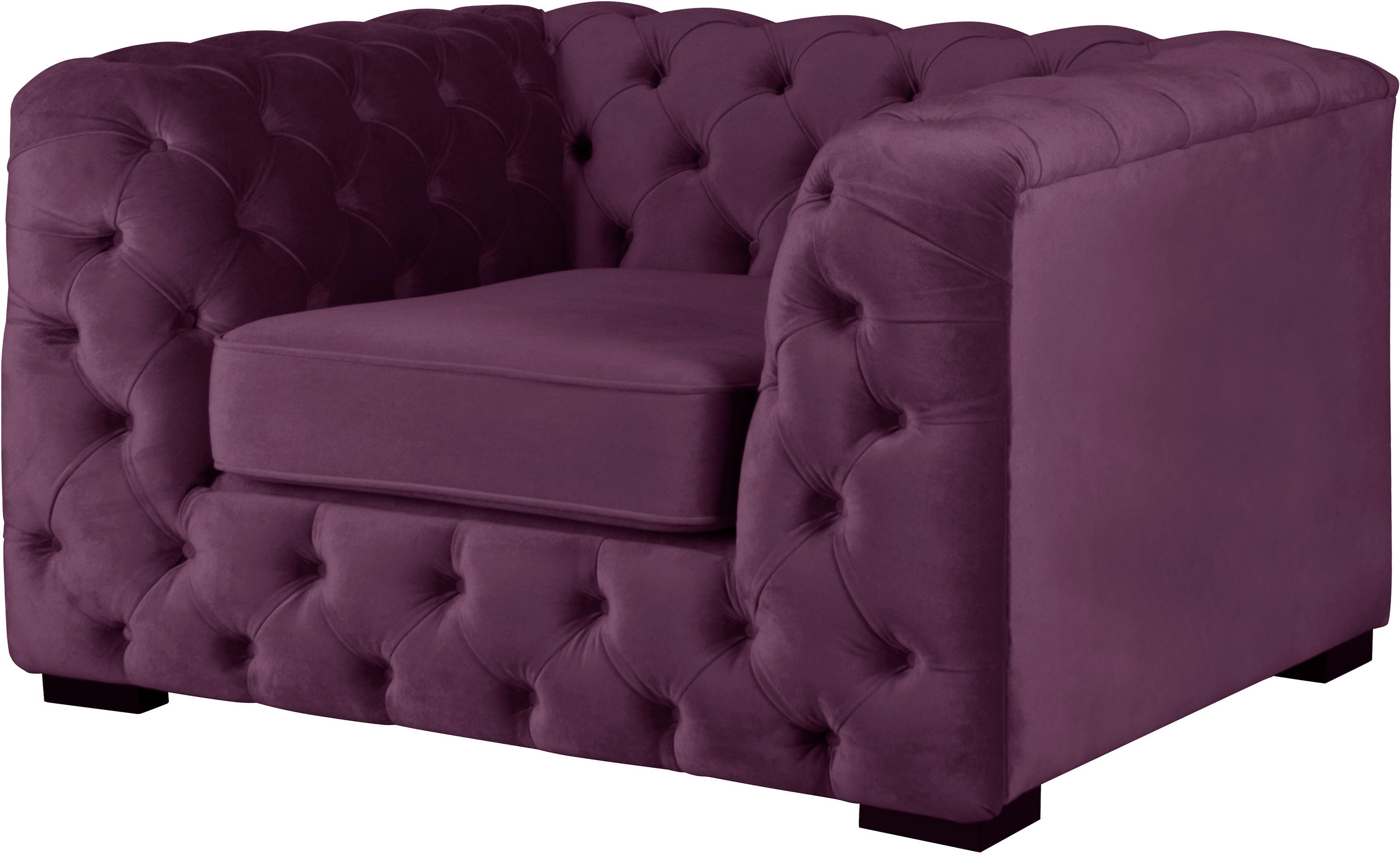 Guido Maria Kretschmer Home&Living Chesterfield-Sessel Kalina günstig online kaufen