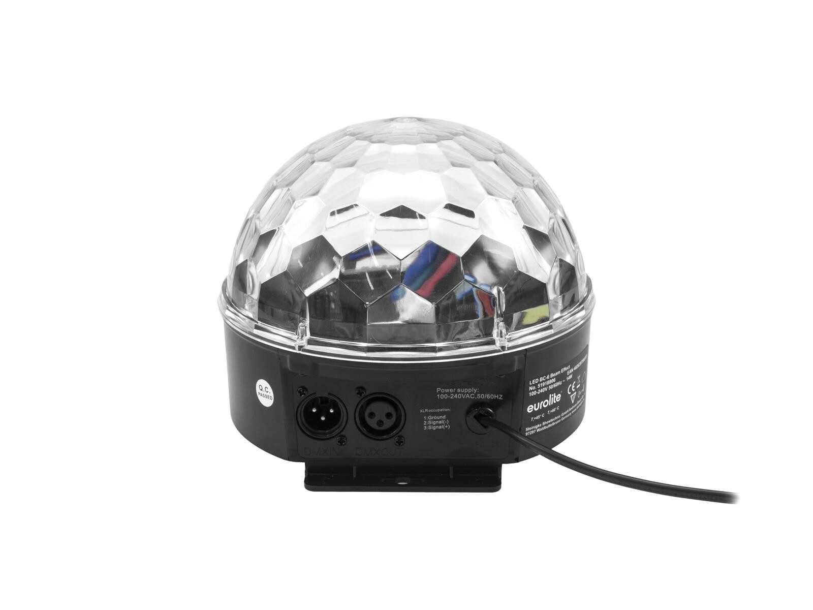 EUROLITE Discolicht EUROLITE LED BC-6 Strahleneffekt