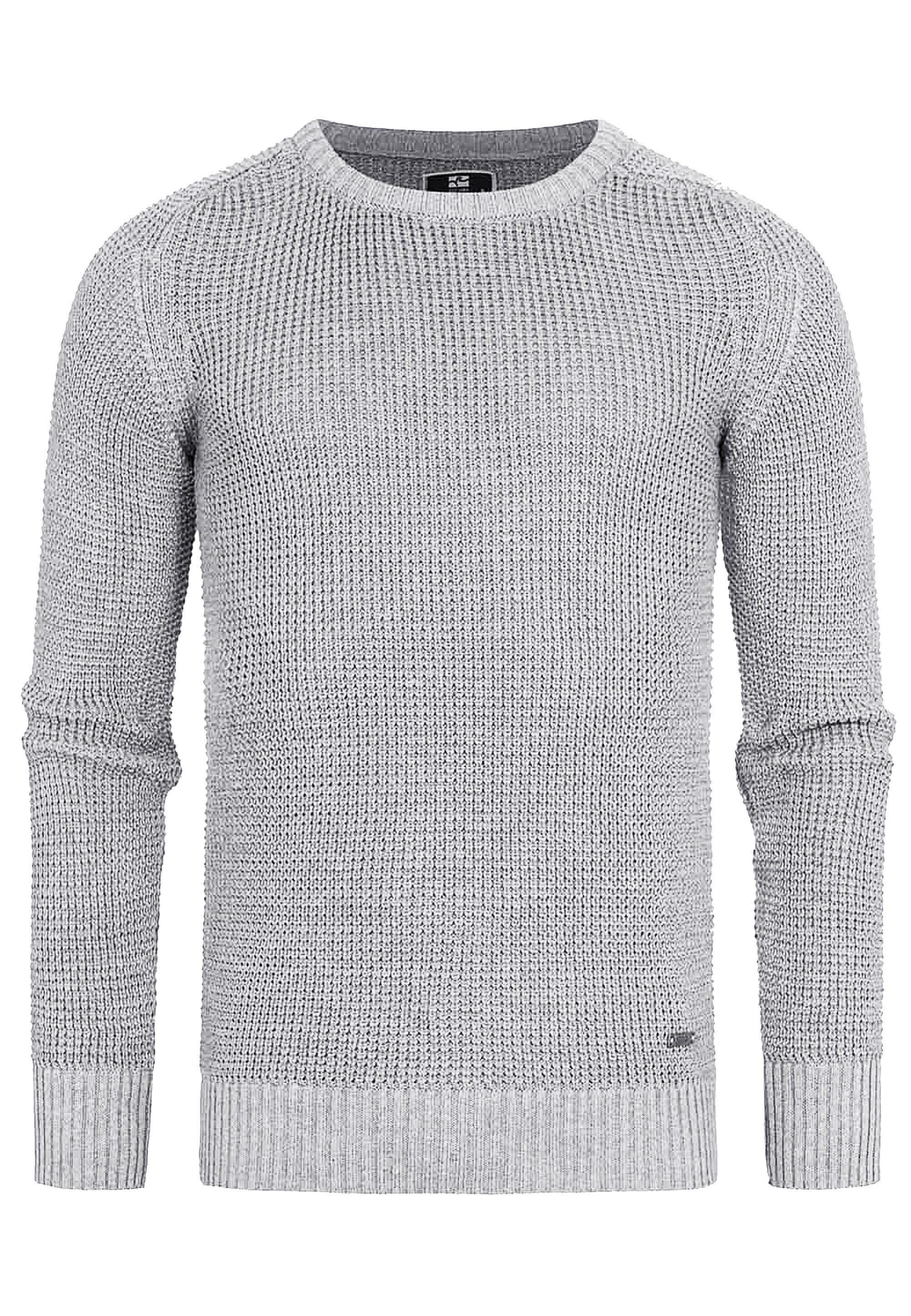 R-NEAL Rundhalspullover Business Strickpullover Herren Rundhals günstig online kaufen