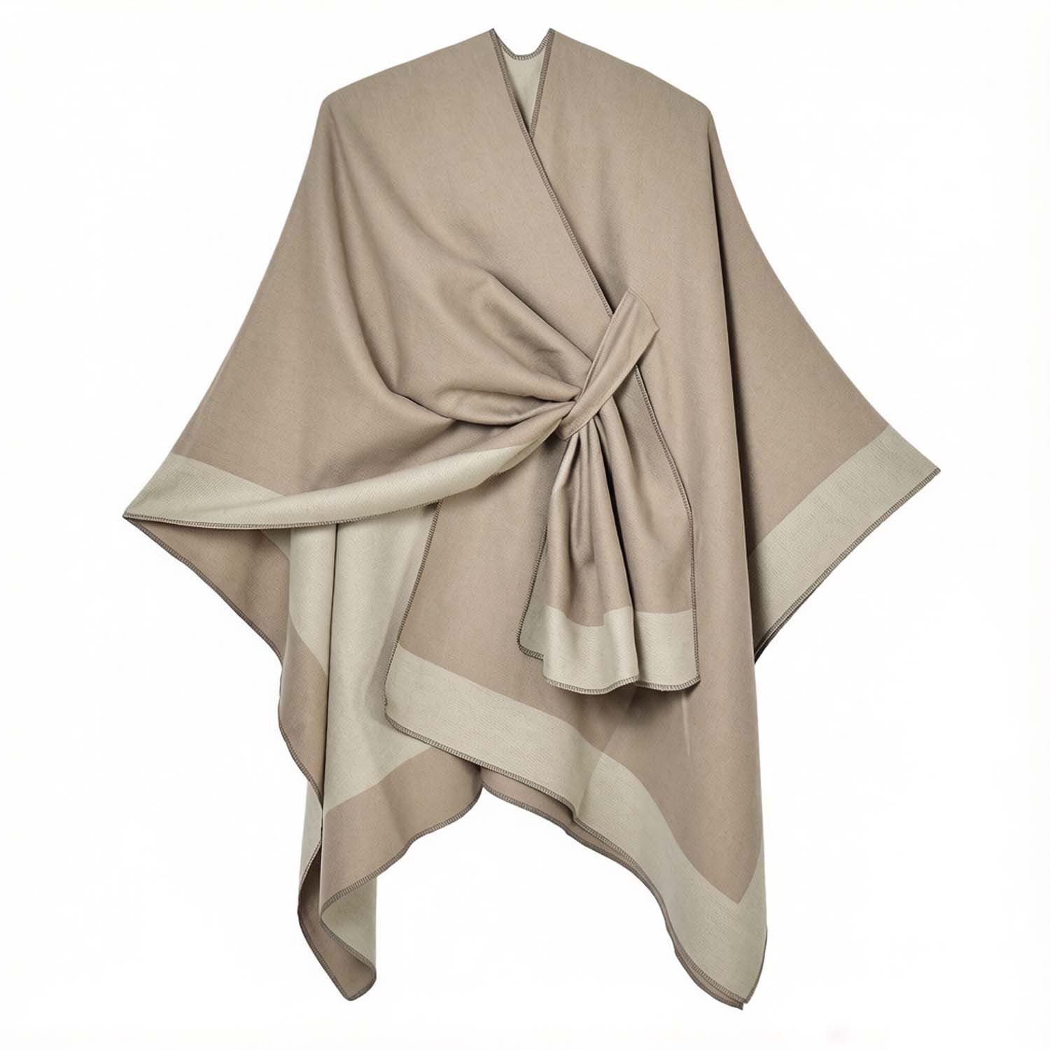 Oemmn Poncho Damen Schal,Poncho,Wärmender Schal für alle Jahreszeiten