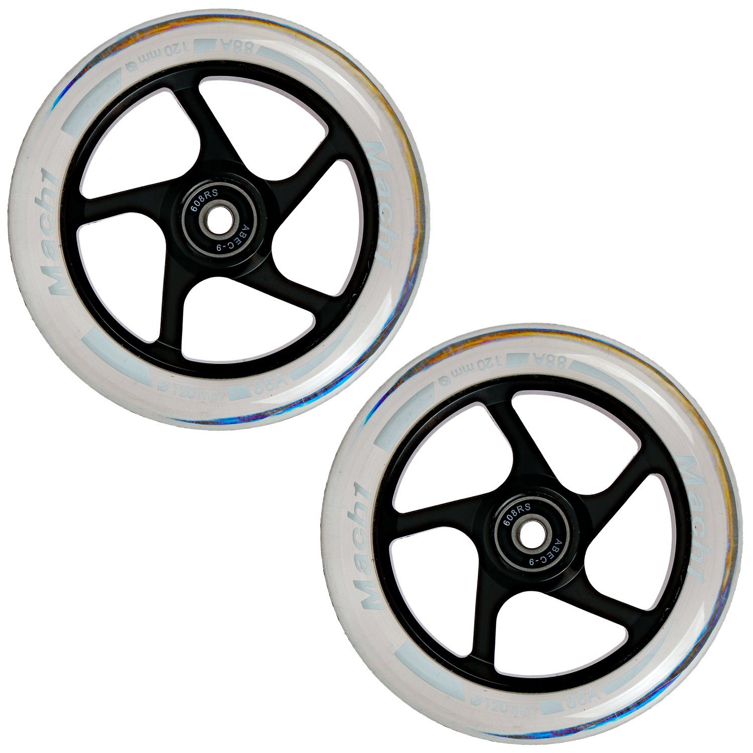 Mach1 Трюк самокат 2 Stück Mach1 Трюк самокат Alu aluminium Rollen-Set