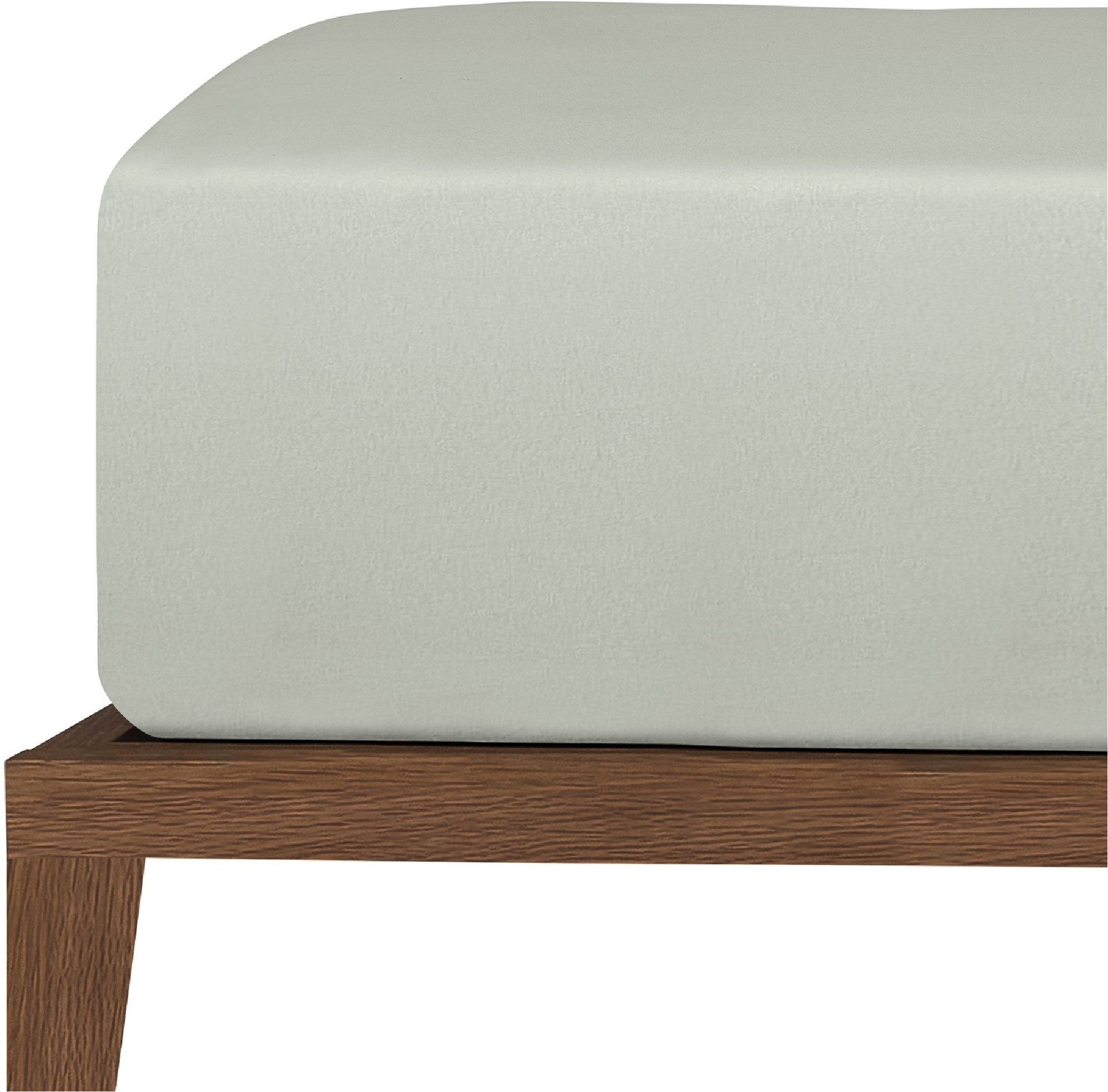 uncover by SCHIESSER Spannbettlaken New Jersey aus 100% Baumwolle, Jersey, Gummizug: rundum, (1 Stück), OEKO-TEX® MADE IN GREEN
