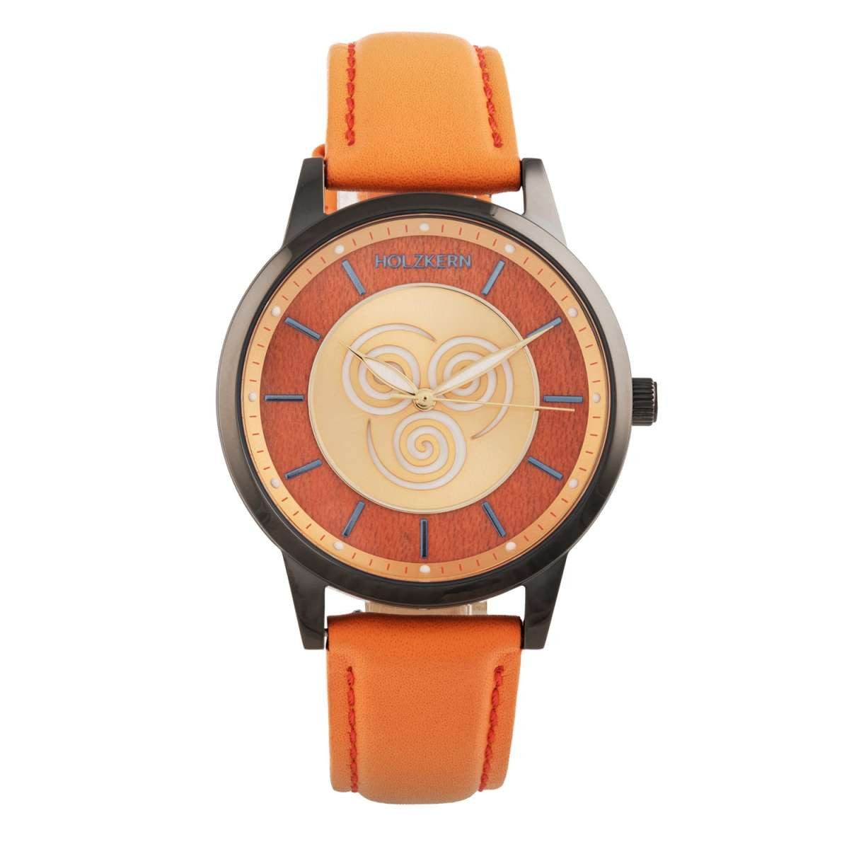Holzkern Quarzuhr 9010631023898, Avatar™ Air Nomads Ahorn/Orange