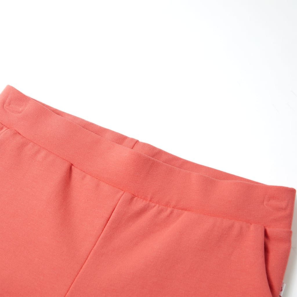 vidaXL Schlupfhose Kinderhose mit Weiten Beinen Korallenrosa 104