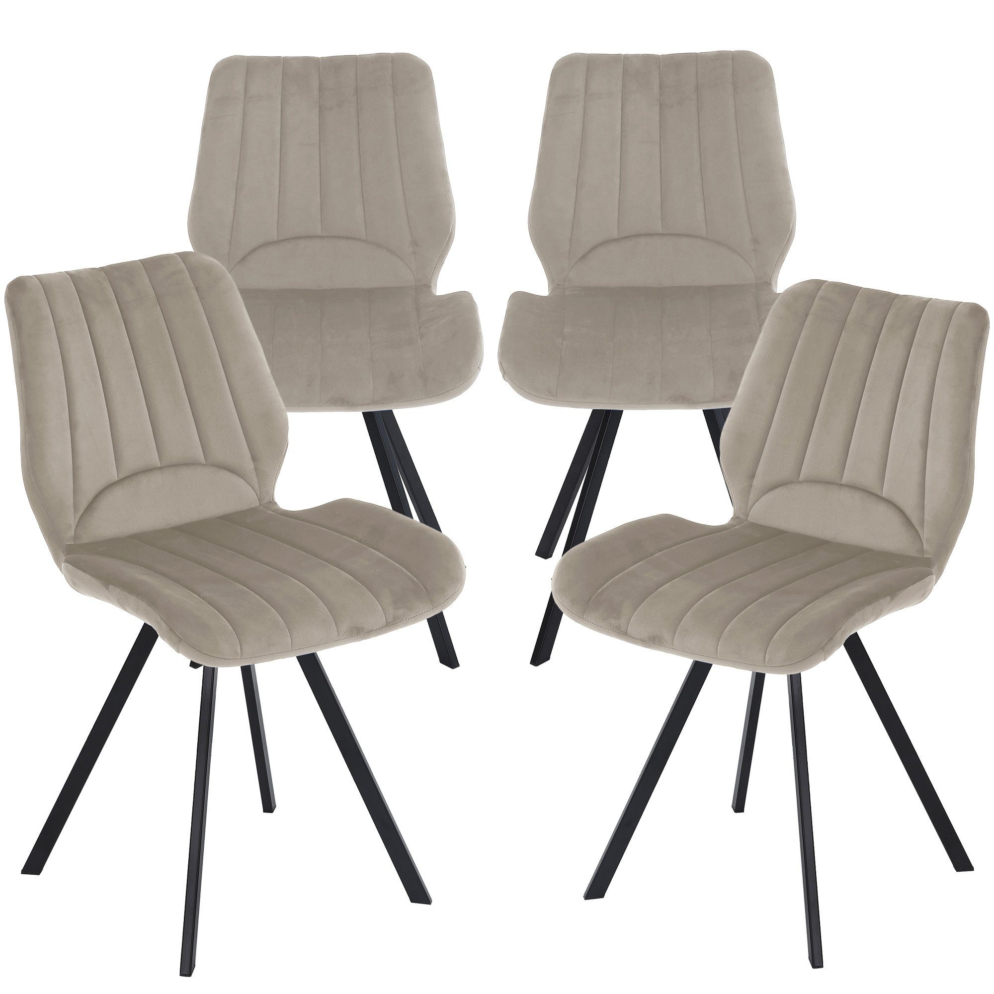 TRISENS Polsterstuhl Chloe (1er Set, 2er günstig online kaufen