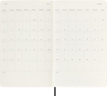 MOLESKINE Buchkalender, 18 Monate Tageskalender 2023/2024, A5, 1 Tag = 1 Seiteer Einband