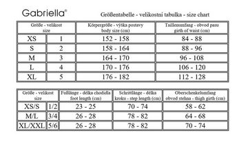 Gabriella Halterlose Strümpfe KABARETTE 153 (Packung, 1-Paar, 1 Paar) elegant