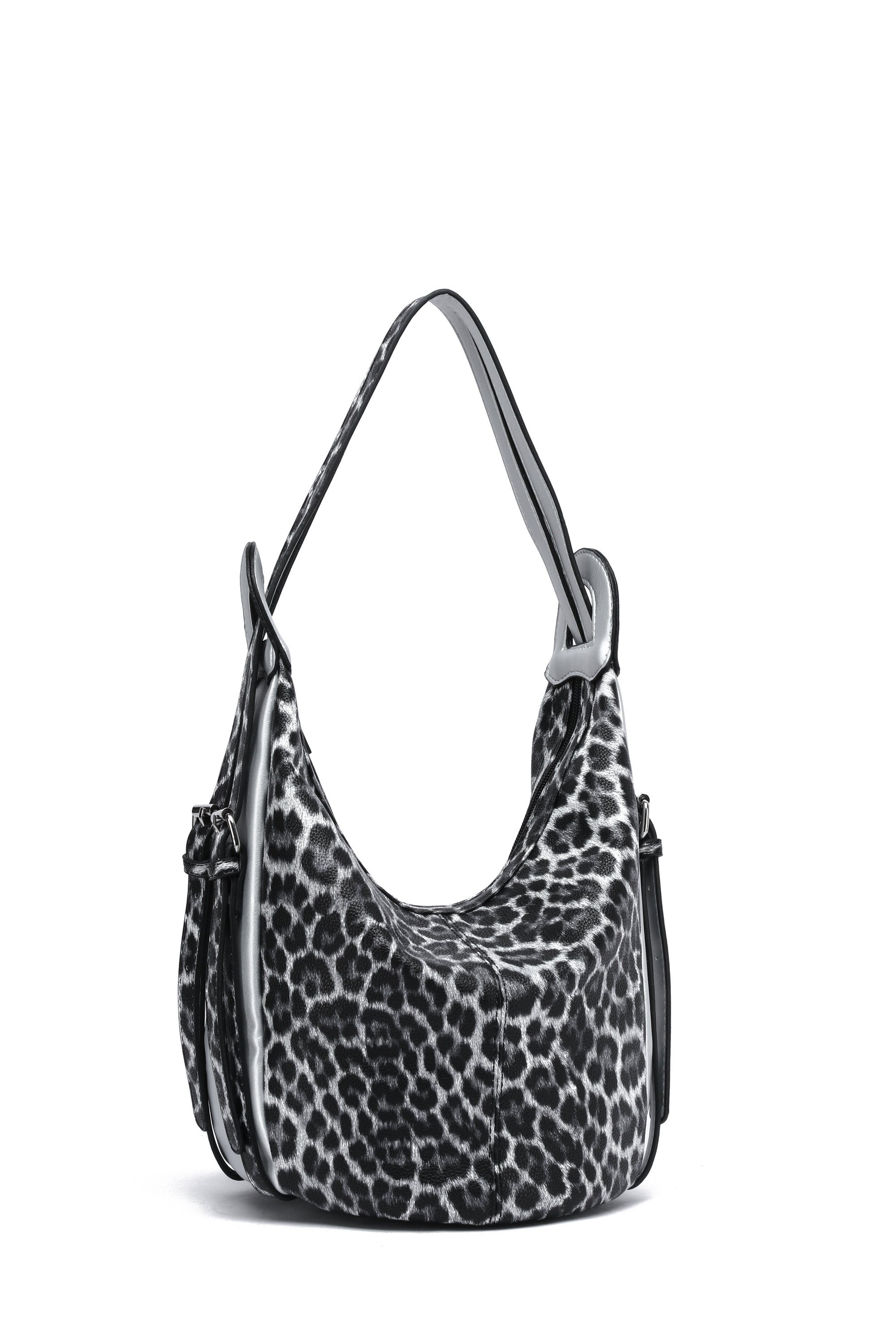 COLLEZIONE ALESSANDRO Schultertasche Leo, mit Leo Muster in schwarz-weiß günstig online kaufen