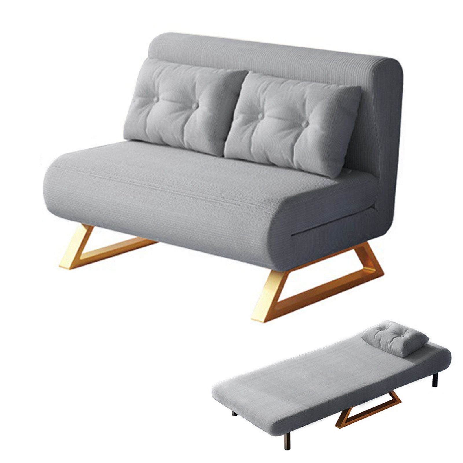 TWSOUL Schlafsofa Klappbares Gästeschlafsofa, Klappbares Schlafsofa, Rücken günstig online kaufen