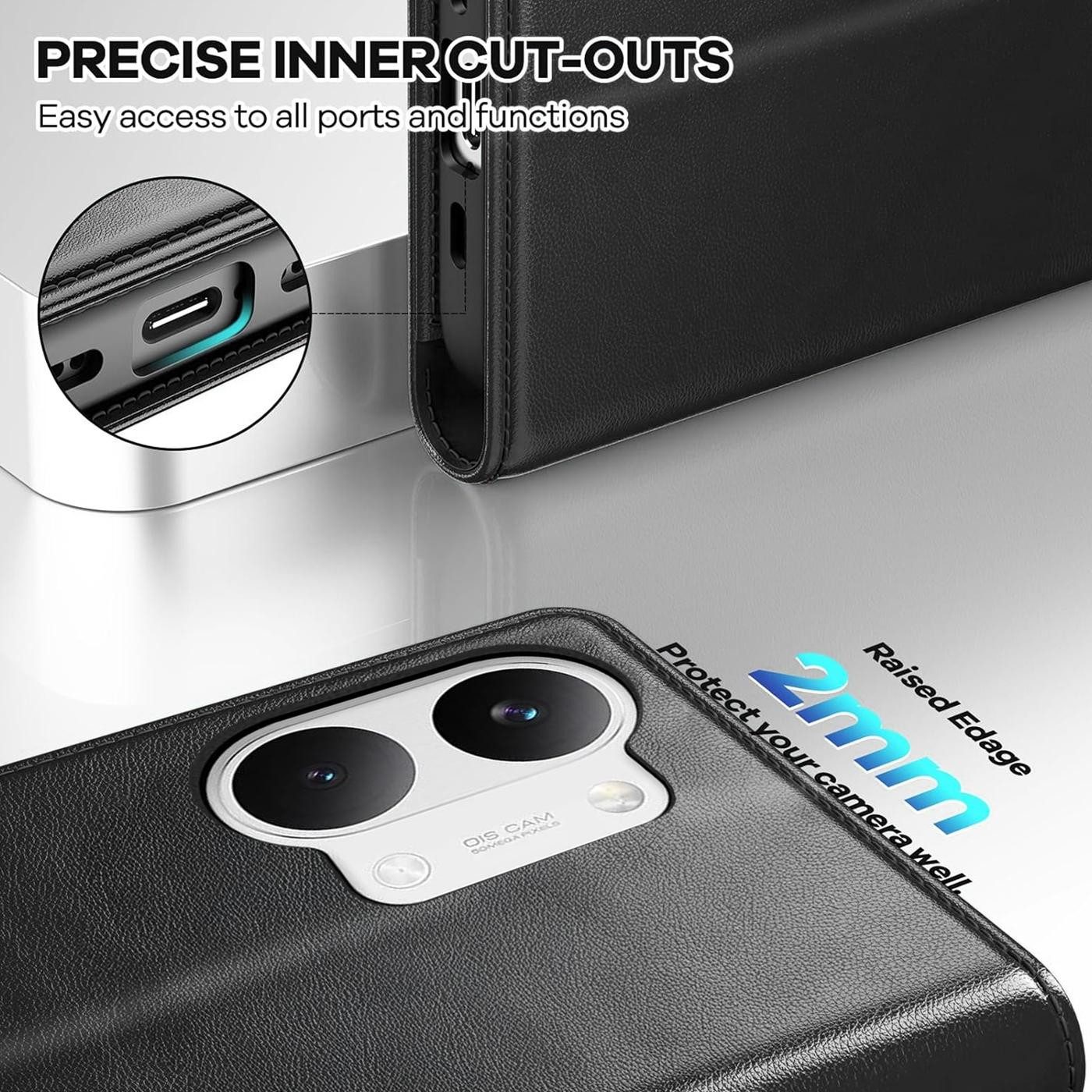 CoolGadget Handyhülle Wallet Klapp Tasche Book Case für Xiaomi Poco X8 Pro Max, Hülle Klapphülle Flip Cover Etui Schutzhülle – Bild 4 von 5