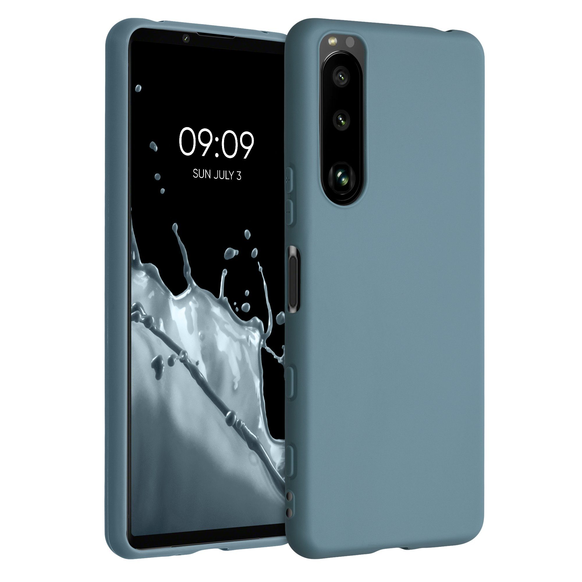 kwmobile Handyhülle Hülle für Sony Xperia 5 III, Hülle Silikon - Soft Handyhülle - Handy Case Cover