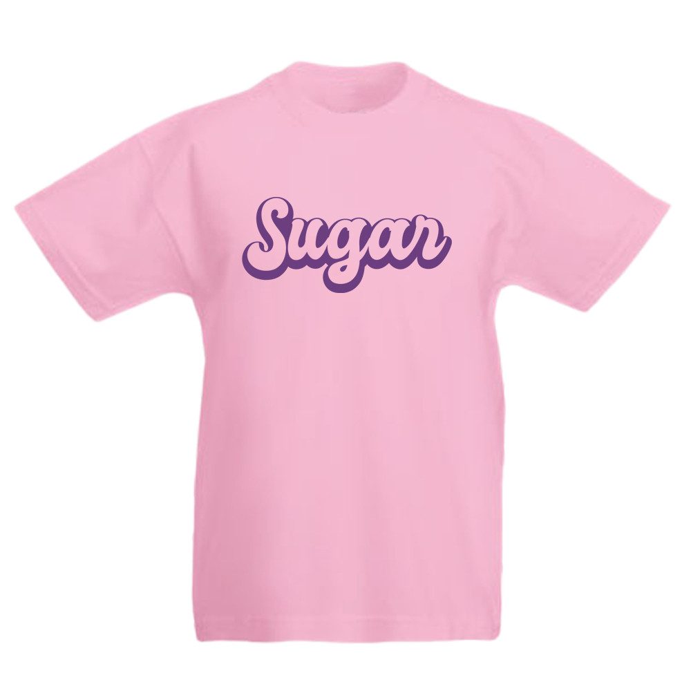 G-graphics T-Shirt Sugar Kinder T-Shirt, mit Spruch / Sprüche / Print / Aufdruck