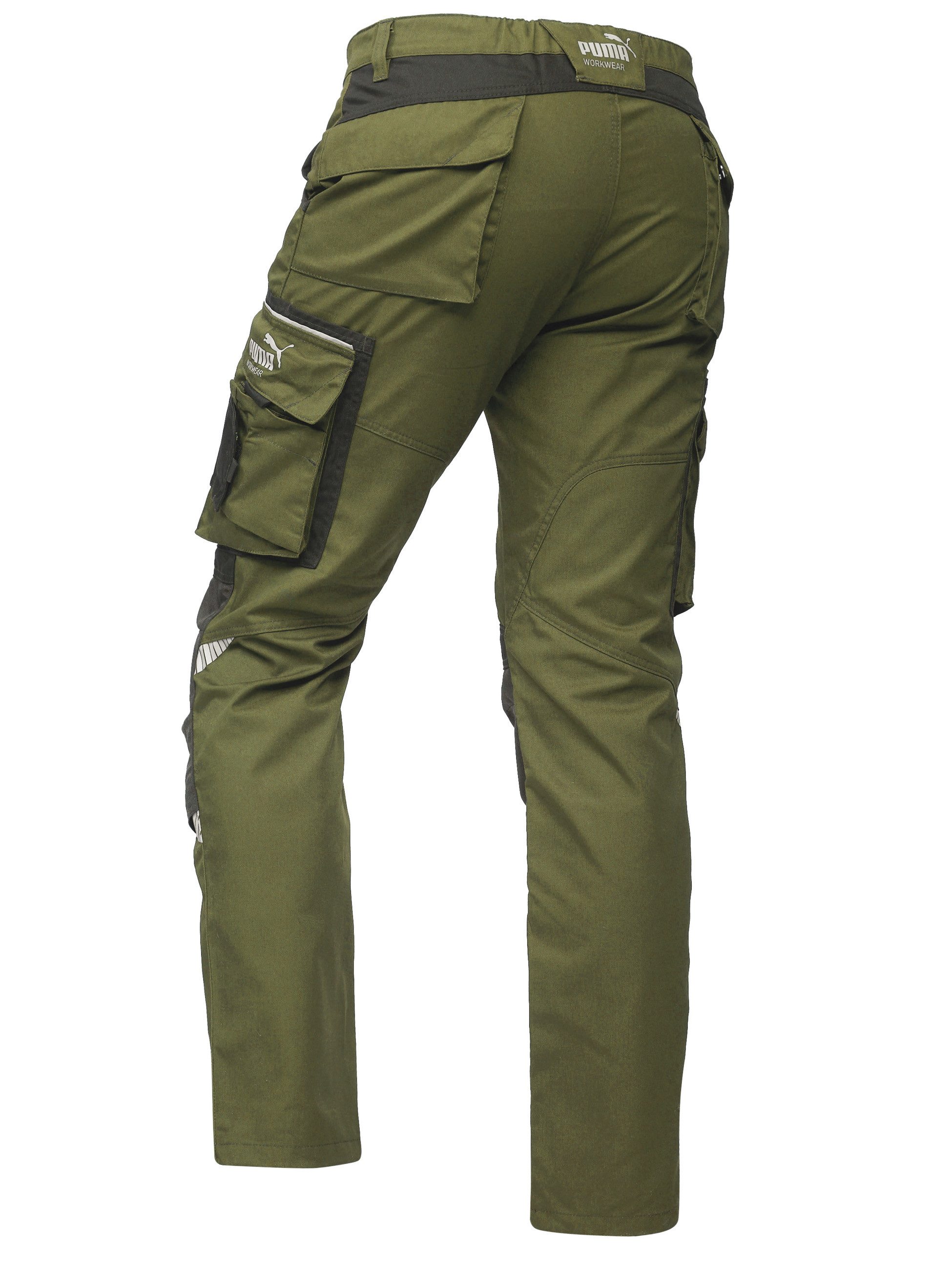 PUMA Workwear Arbeitsbundhose PRECISION X Arbeitshose für Herren - Verstärkte Kniepartien mit vielen Taschen - für Handwerk, Produktion und Baugewerbe – Bild 2 von 5