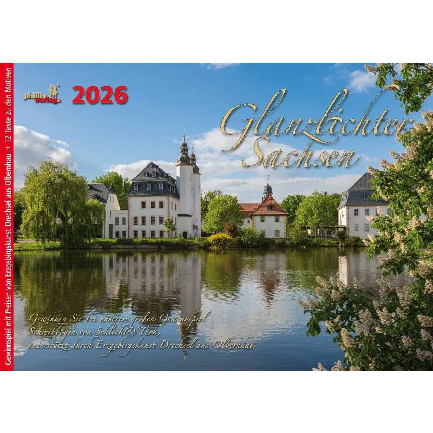 Wandkalender Glanzlichter Sachsen 2026