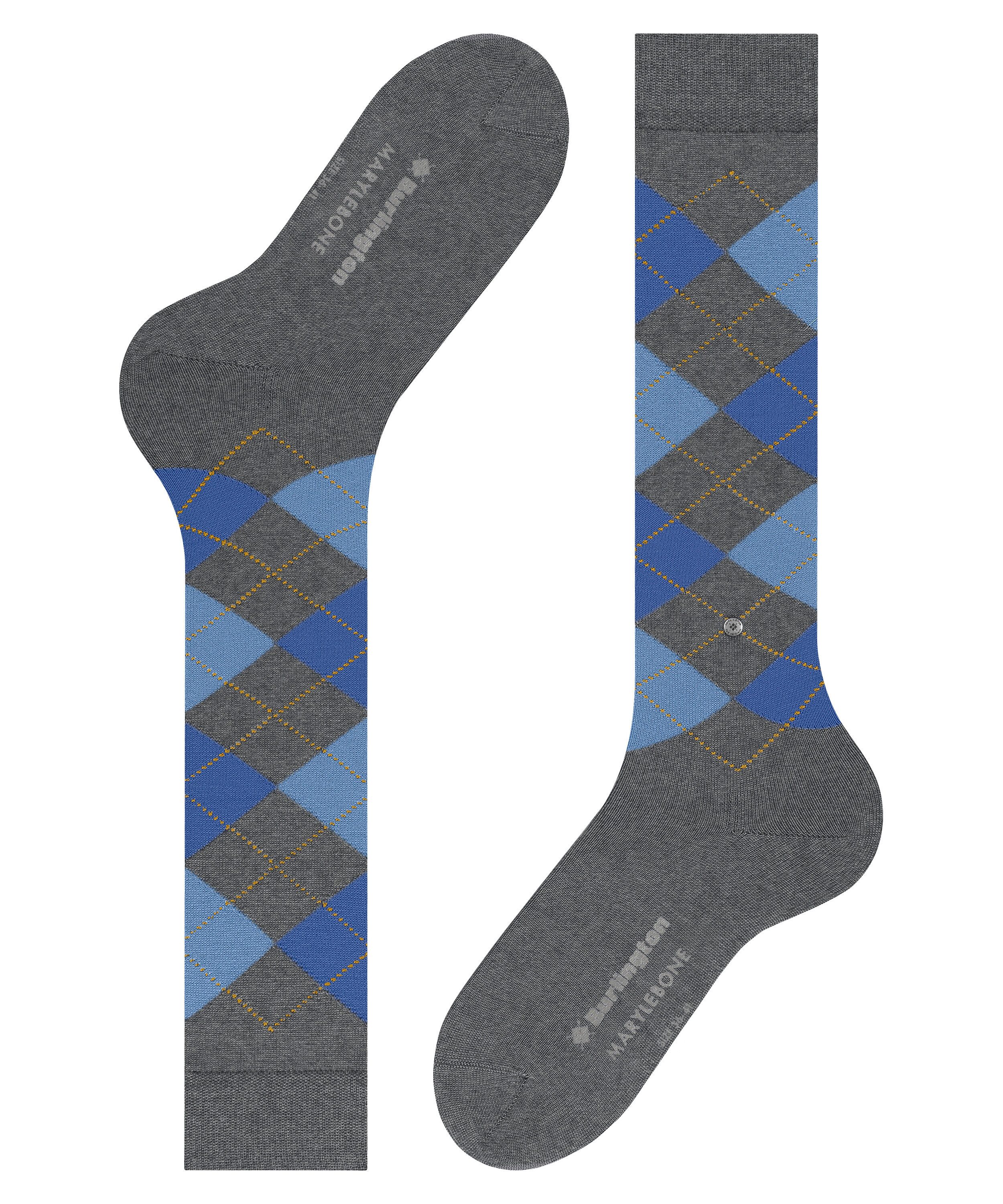 Burlington Kniestrümpfe Marylebone (1-Paar) mit wärmender Schurwolle