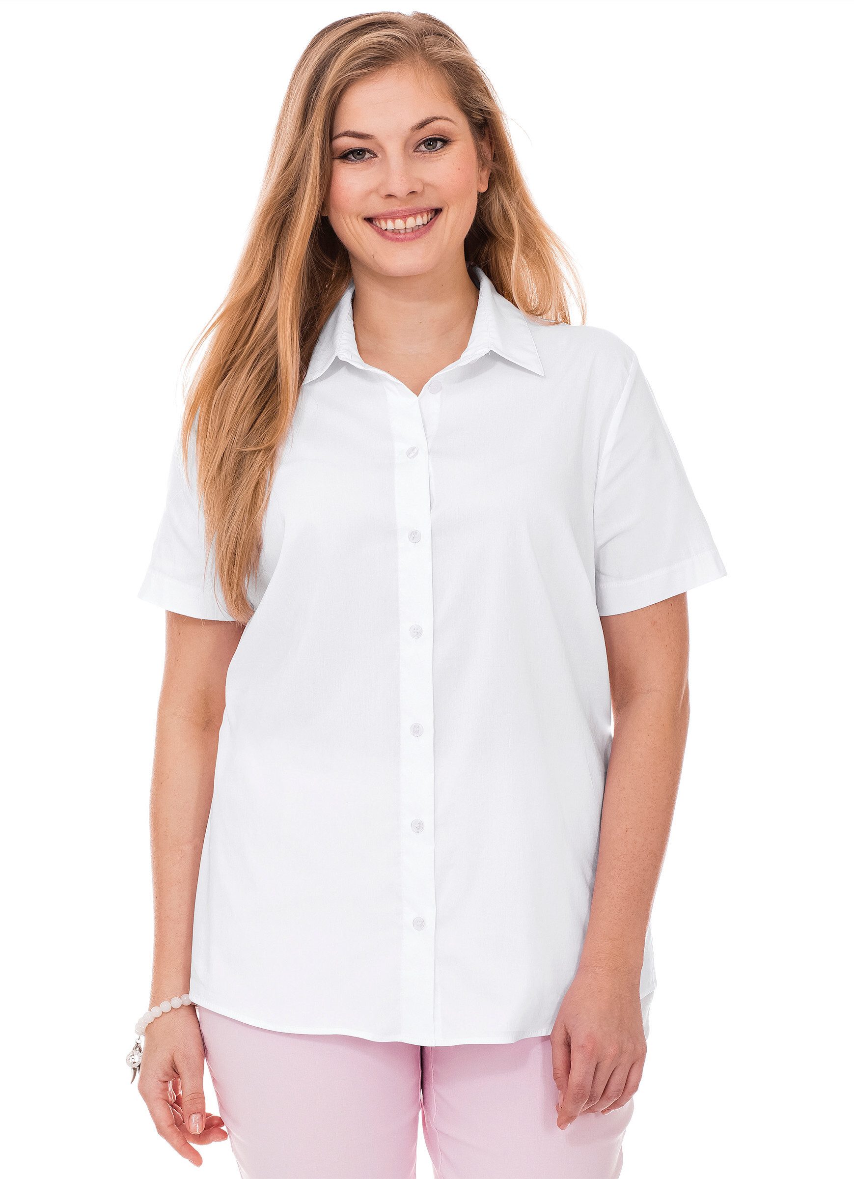 Sheego Klassische Bluse Stretchbluse günstig online kaufen