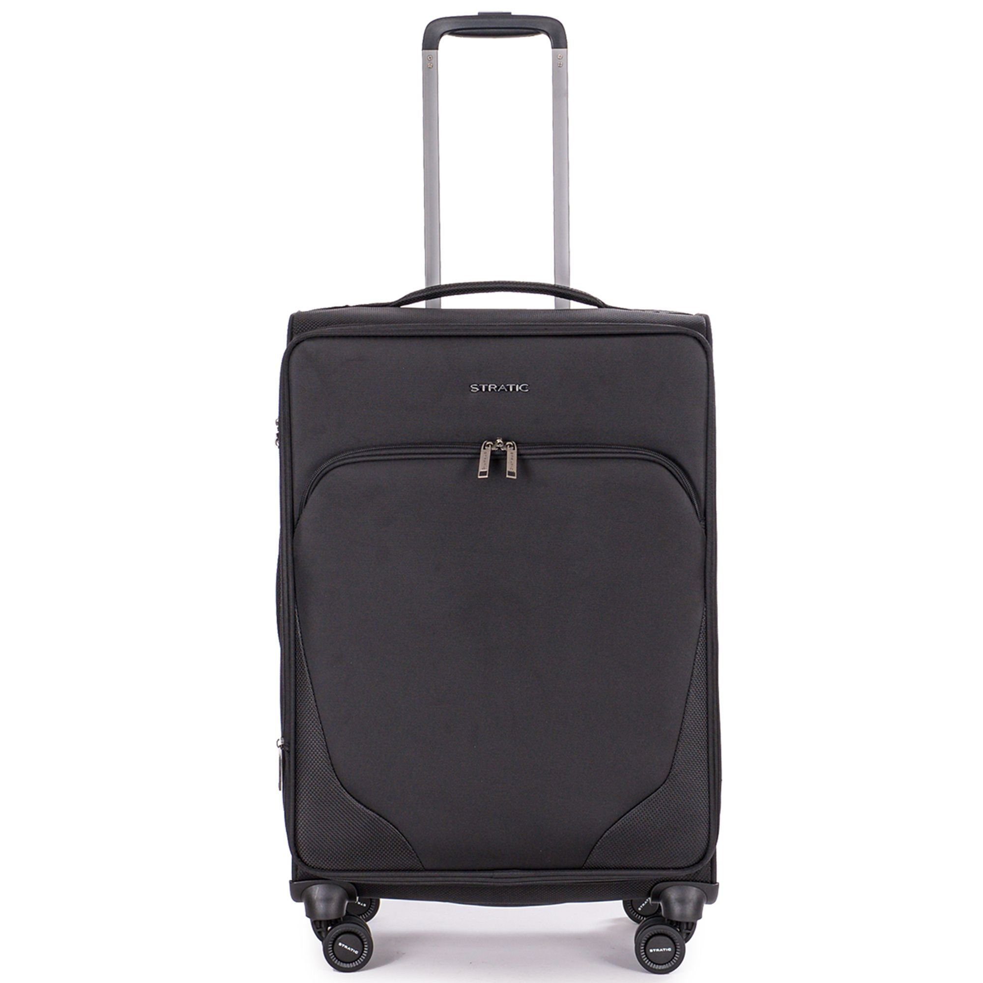 Mix, Stratic Weichgepäck-Trolley black Rollen, 4 Nylon