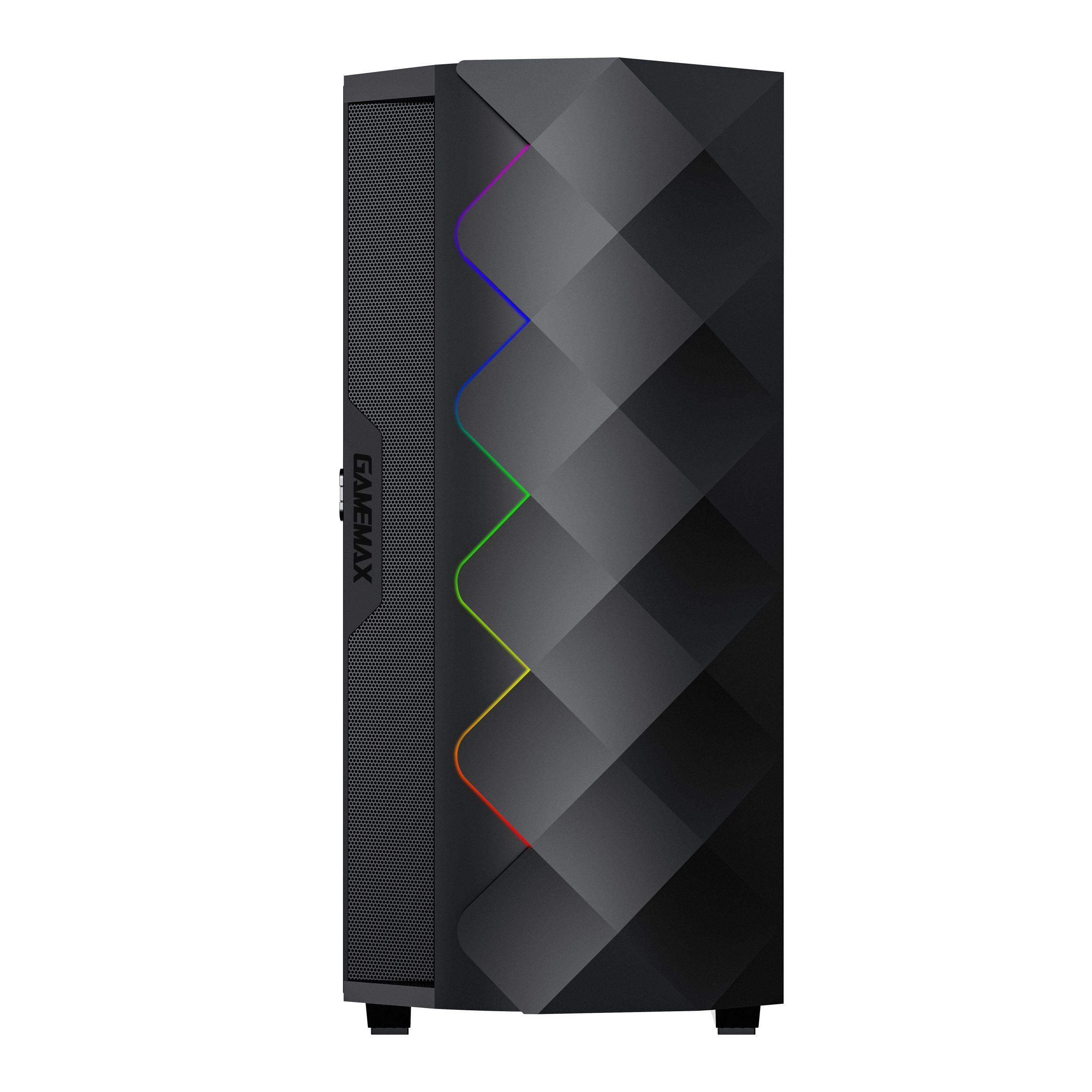 GAMEMAX Diamond BK 7452 Gaming-PC (AMD Ryzen 7 7800X3D, GeForce RTX 5070, 32 GB RAM, 1000 GB SSD, Wasserkühlung, DDR5 RAM, Windows 11)