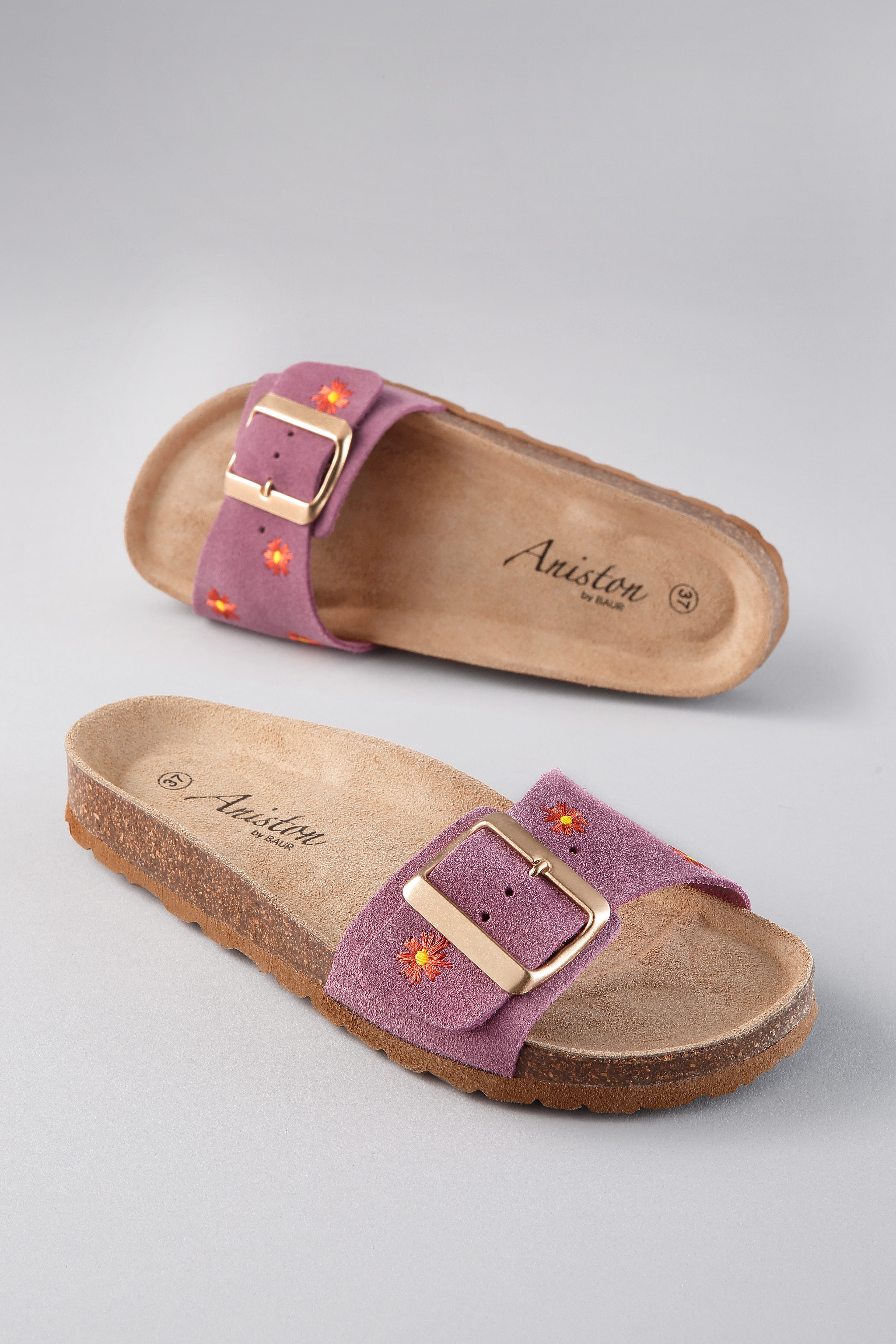 Aniston SHOES Pantolette Sommerschuh, Hausschuh, Urlaubsschuh - NEUE KOLLEK günstig online kaufen