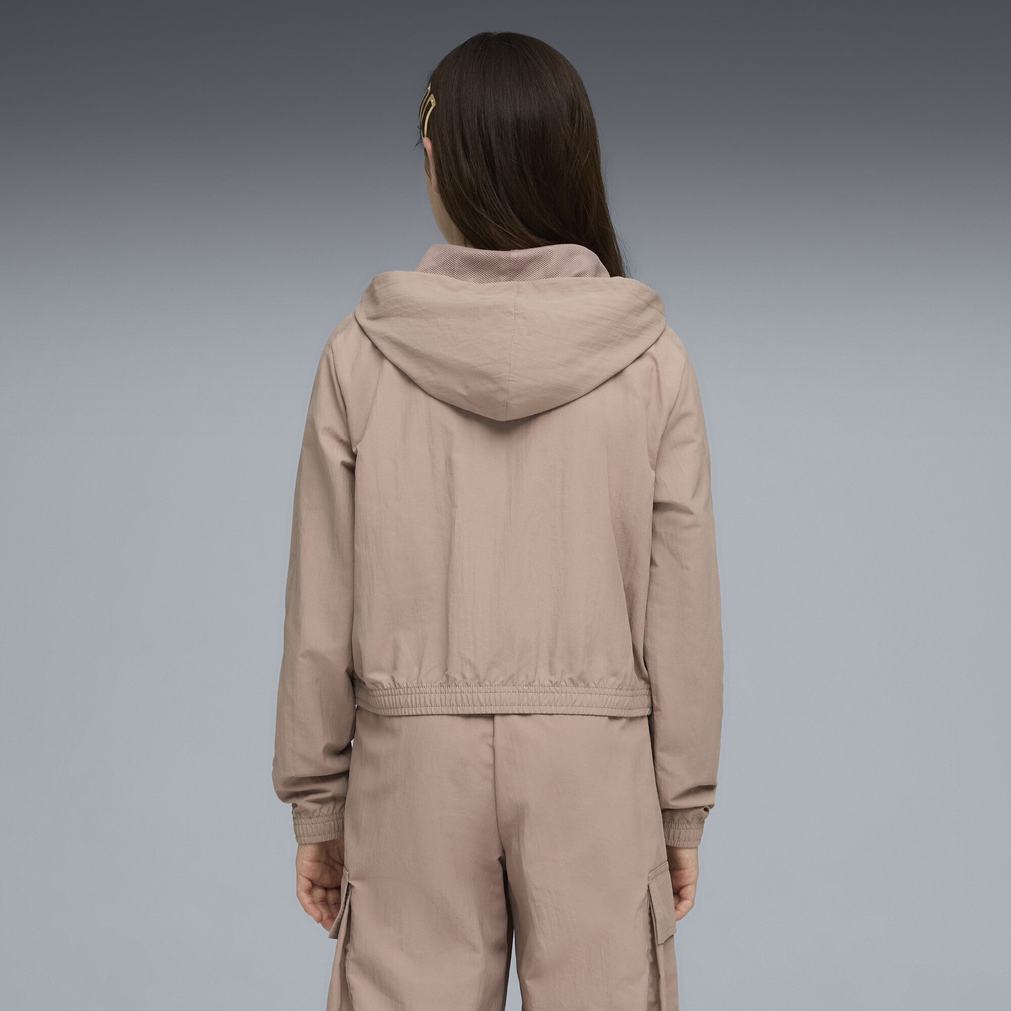 PUMA Kapuzensweatjacke T7 Kurze Jacke Mädchen