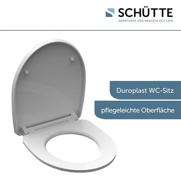 Schütte WC-Sitz Happy Elephant, Duroplast, mit Absenkautomatik und Schnellverschluss, High Gloss